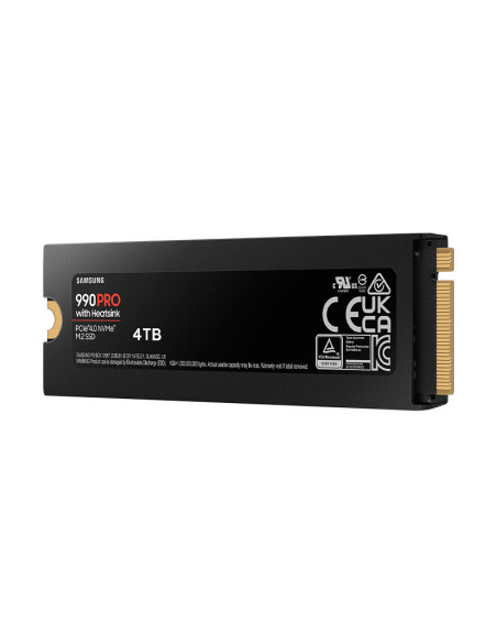 SSD Samsung 990 Pro Heatsink 4TB - Comprar Disco SSD M.2 PCIe Gen 4.0
