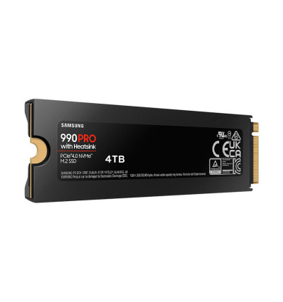 SSD Samsung 990 Pro Heatsink 4TB - Comprar Disco SSD M.2 PCIe Gen 4.0