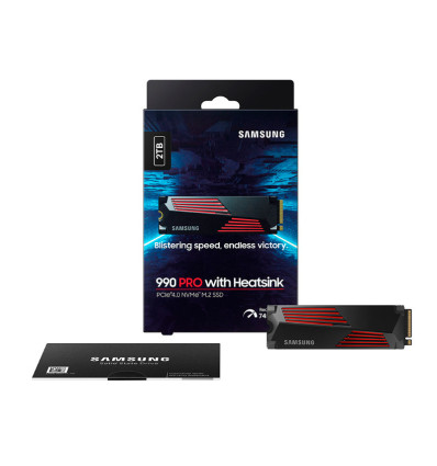 SSD Samsung 990 Pro M.2 PCIe 4 2TB con disipador - Comprar SSD