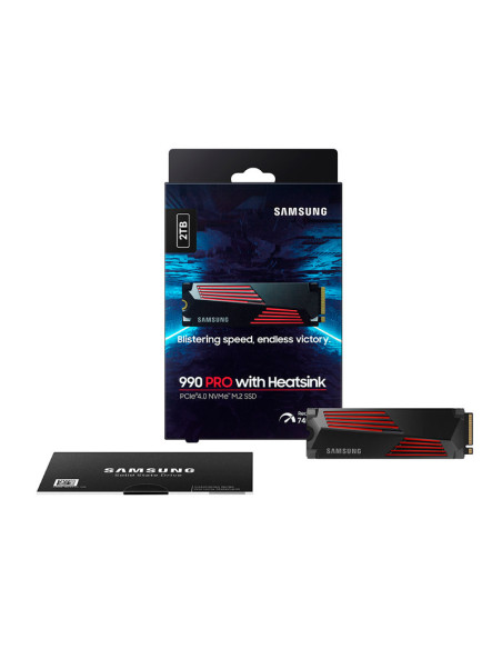 SSD Samsung 990 Pro M.2 PCIe 4 2TB con disipador - Comprar SSD