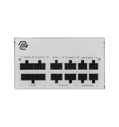 MSI MAG A850GL ATX 3.0 850W - Comprar Fuente de Alimentación Blanca