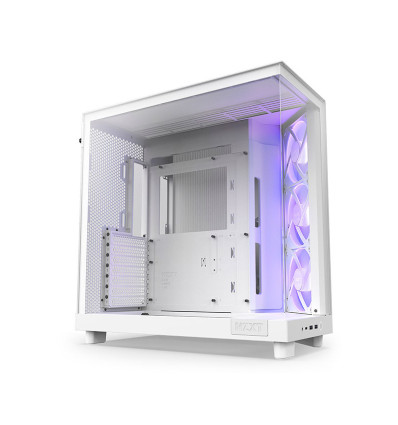 NZXT H6 Flow RGB Blanca ATX - Comprar Caja para Ordenador RGB ATX