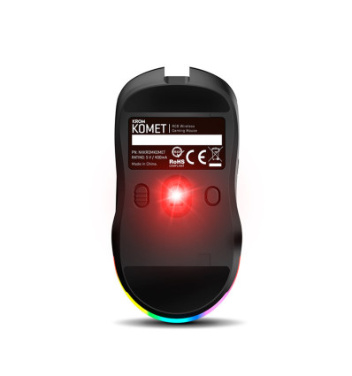 Krom Komet RGB Inalámbrico 2400dpi - Comprar Ratón Gaming Inalámbrico
