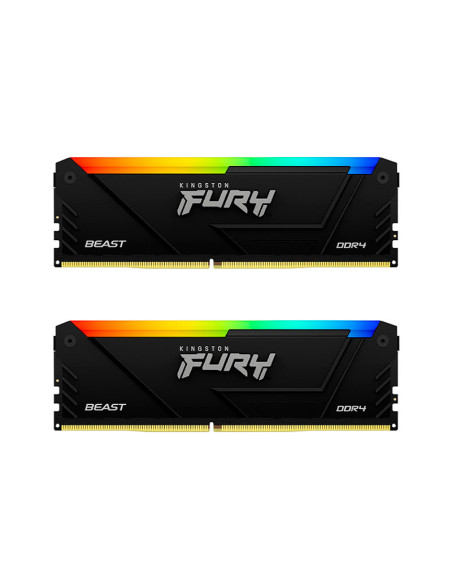 Kingston Fury Beast RGB 16GB (2x8GB) DDR4 3200MHz CL16 - Comprar RAM