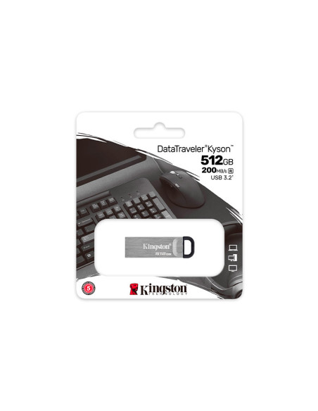 Kingston DataTraveler Kyson 512GB Metal Pendrive Comprar Pendrive USB