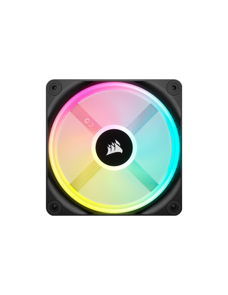 Corsair iCUE QX120 RGB Negro 120mm - Comprar Pack de 3 Ventiladores PC