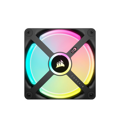 Corsair iCUE QX120 RGB Negro 120mm - Comprar Pack de 3 Ventiladores PC