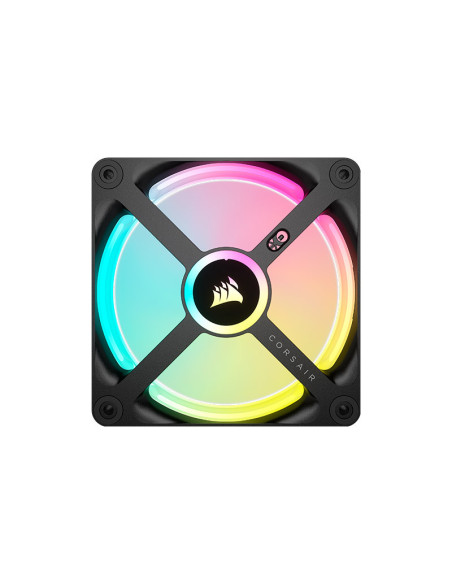 Corsair iCUE QX120 RGB Negro 120mm - Comprar Pack de 3 Ventiladores PC