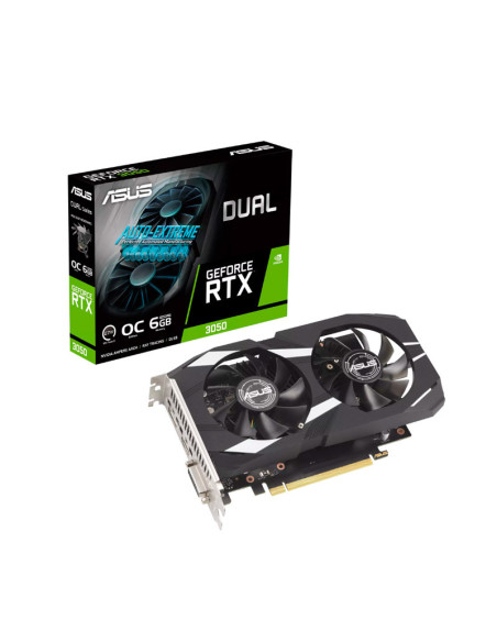 Asus Dual RTX 3050 OC 6GB GDDR6 - Comprar Tarjeta Gráfica RTX 3050