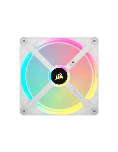 Corsair QX140 iCUE RGB Blanco 140mm - Comprar Pack de 2 Ventiladores
