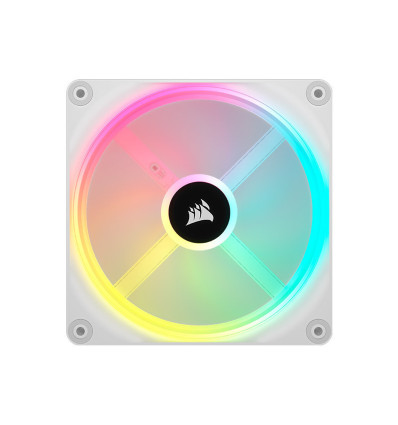 Corsair QX140 iCUE RGB Blanco 140mm - Comprar Pack de 2 Ventiladores