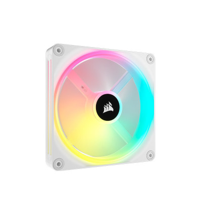 Corsair QX140 iCUE RGB Blanco 140mm - Comprar Pack de 2 Ventiladores