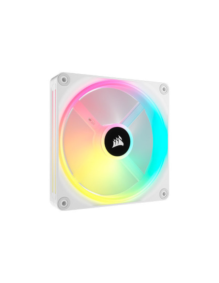 Corsair QX140 iCUE RGB Blanco 140mm - Comprar Pack de 2 Ventiladores