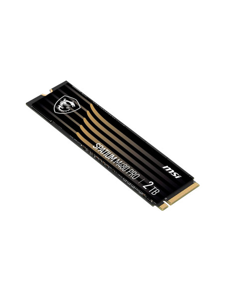 SSD MSI Spatium M480 Pro 2TB PCIe 4.0 M.2 - Comprar SSD 2TB