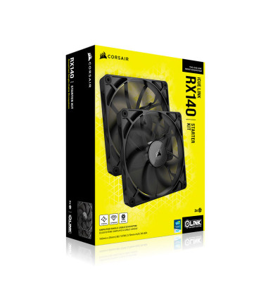 Corsair iCUE Link RX140 Starter Kit - Comprar Pack de Ventiladores PC