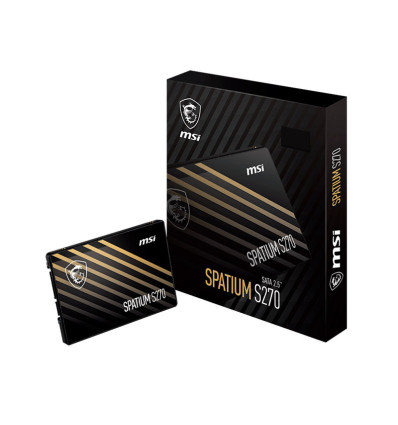 SSD MSI Spatium S270 480GB 2.5" - Comprar Unidad SSD Formato 2.5"