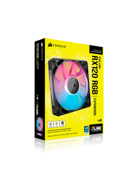 Corsair iCUE Link RX120 RGB Expansion 120mm - Comprar Ventilador PC