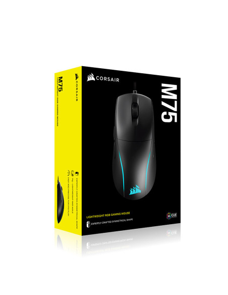 Corsair M75 RGB 26000 DPI - Comprar Ratón Gaming USB