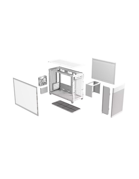 Asus Prime AP201 Blanca Micro-ATX - Comprar Caja para Ordenador