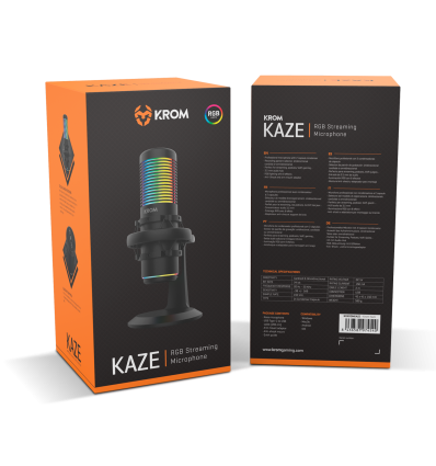 Krom Kaze - Comprar Micrófono Gaming y Streaming