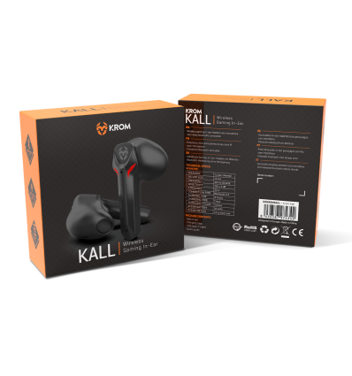 Krom Kall Wireless - Comprar Auriculares Gaming In-Ear Inalámbricos