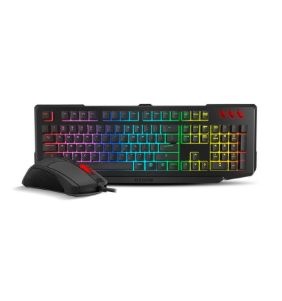 TECLADO + RATÓN OZONE DOUBLE TAP