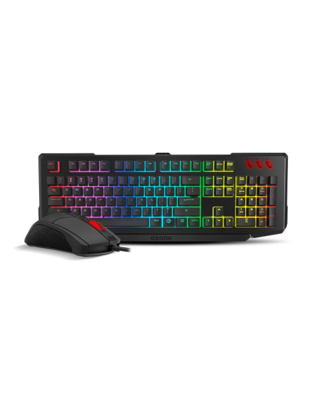TECLADO + RATÓN OZONE DOUBLE TAP