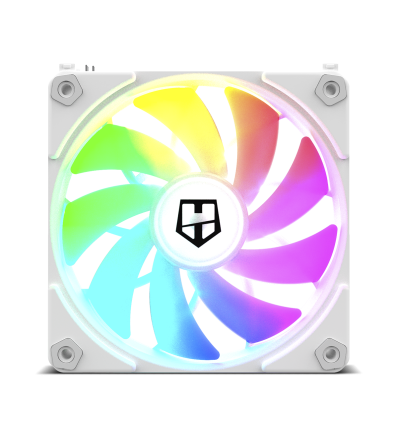 NOX Hummer Easy Link aRGB Linked Fan Blanco - Comprar Ventilador PC