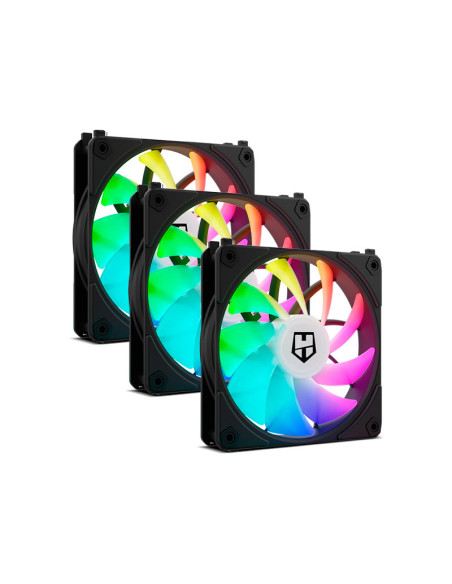 NOX Hummer Easy Link aRGB 120mm - Comprar Pack 3 Ventiladores PC