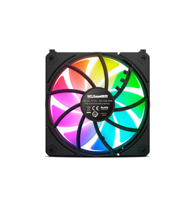 NOX Hummer Easy Link aRGB 120mm - Comprar Pack 3 Ventiladores PC