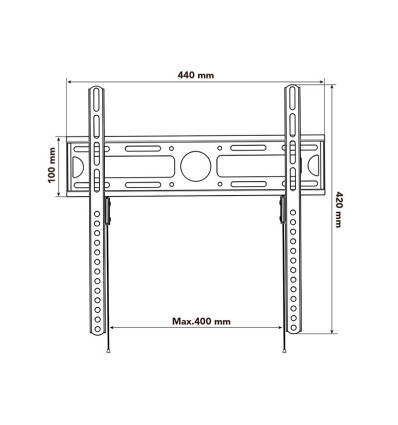 NOX WallStand 23" a 55" - Comprar Soporte para TV