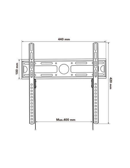 NOX WallStand 23" a 55" - Comprar Soporte para TV
