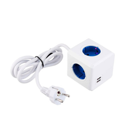 PowerCube Extended Azul - Comprar Regleta Enchufes