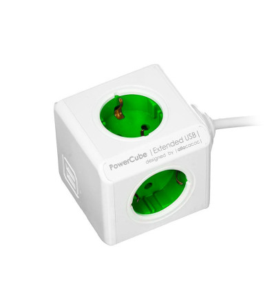 PowerCube Extended Verde - Comprar Regleta Enchufes