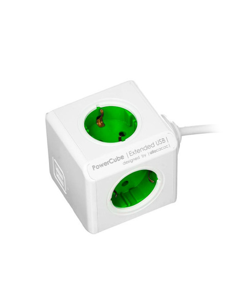 PowerCube Extended Verde - Comprar Regleta Enchufes