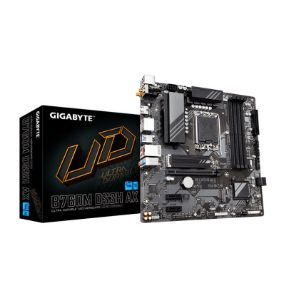 Gigabyte B760M DS3H AX - Comprar Placa Base Socket 1700 Wifi Micro-ATX