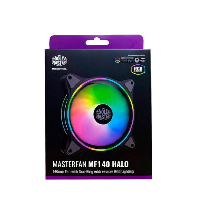 Comprar Ventilador PC Cooler Master MasterFan MF140 Halo 140mm