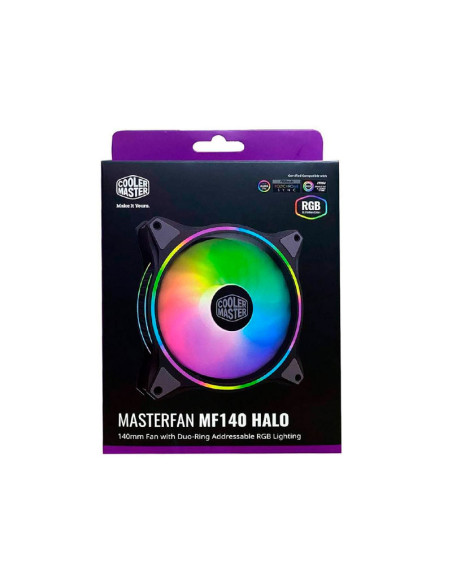 Comprar Ventilador PC Cooler Master MasterFan MF140 Halo 140mm
