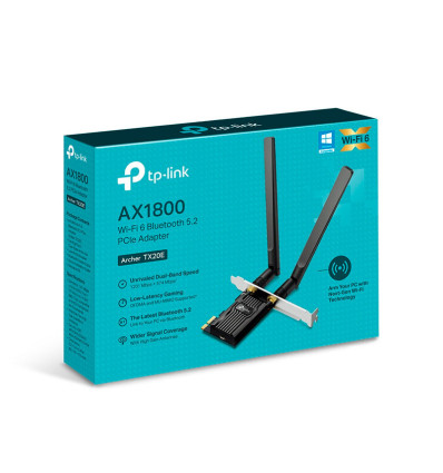 Comprar Adaptador TP-Link Archer TX20E WiFi 6 + Bluetooth 5.2