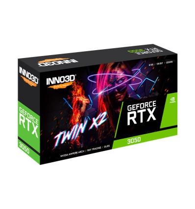 Inno3D GeForce RTX 3050 Twin X2 v2 8GB GDDR6