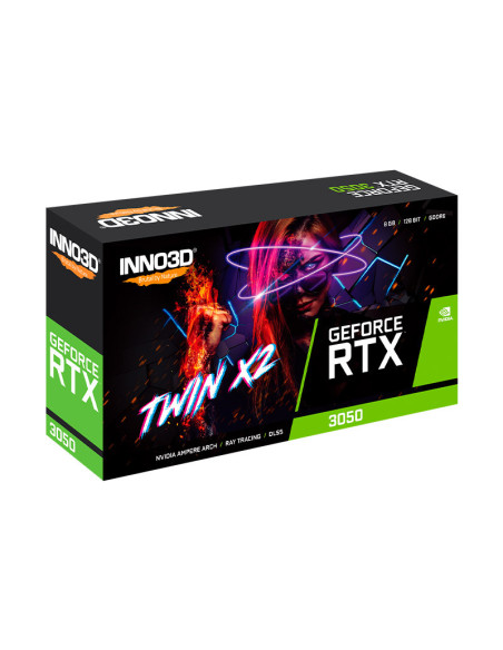 Inno3D GeForce RTX 3050 Twin X2 v2 8GB GDDR6
