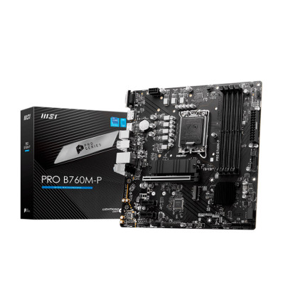 MSI Pro B760M-P Socket 1700 Micro-ATX