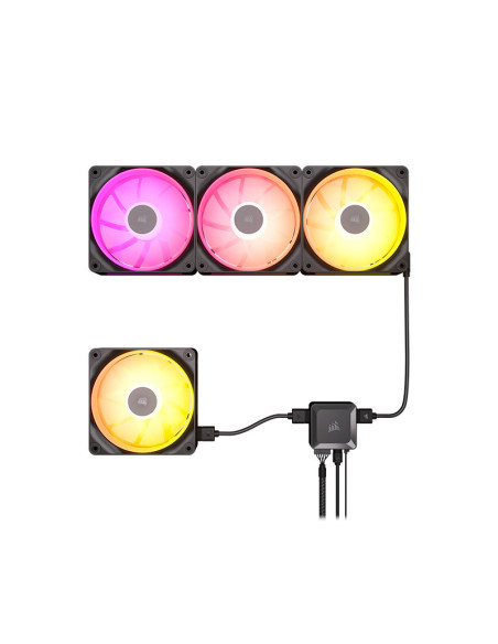 Comprar Pack de 3 Ventiladores PC Corsair LX120 RGB 120mm