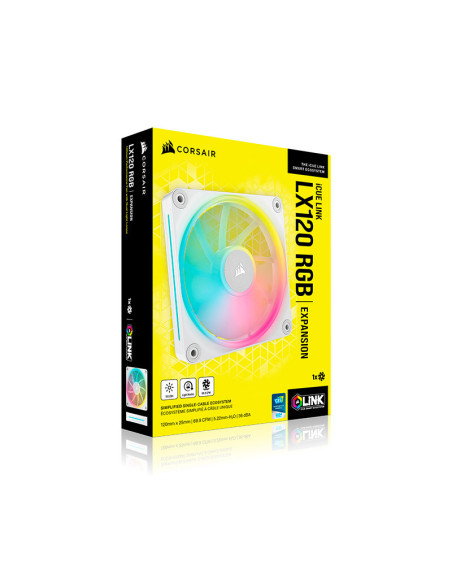 Comprar Ventilador PC Corsair LX120 RGB Blanco 120mm