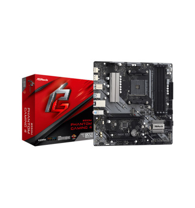 Comprar Placa Base ASRock B550M Phantom Gaming 4 AM4 Micro-ATX