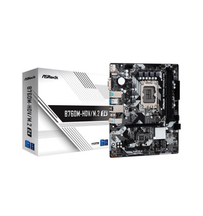 Comprar Placa Base ASRock B760M-HDV/M.2 D4 1700 Micro-ATX