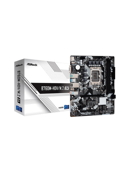 Comprar Placa Base ASRock B760M-HDV/M.2 D4 1700 Micro-ATX