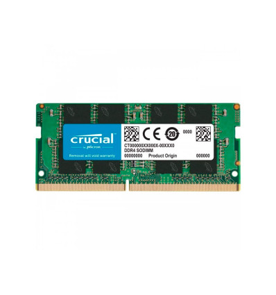 Comprar Memoria RAM SODIMM Crucial 32GB RAM DDR4 3200MHz CL22