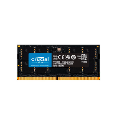 Comprar Memoria RAM SODIMM Crucial 16GB RAM DDR5 4800MHz CL40