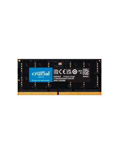 Comprar Memoria RAM SODIMM Crucial 16GB RAM DDR5 4800MHz CL40